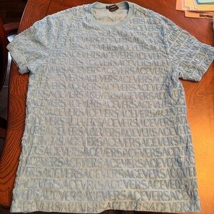 Versace
Men's Repeat-Logo Terry T-Shirt